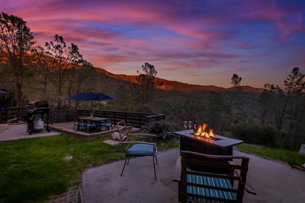 Sierra Vista Lookout Lodge With Creek, Waterfall And Waterholes, Minutes From Bass Lake And Yosemite South Gate North Fork Kültér fotó