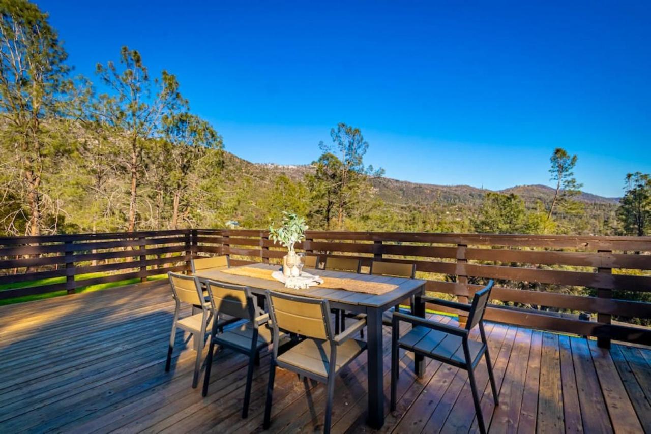 Sierra Vista Lookout Lodge With Creek, Waterfall And Waterholes, Minutes From Bass Lake And Yosemite South Gate North Fork Kültér fotó