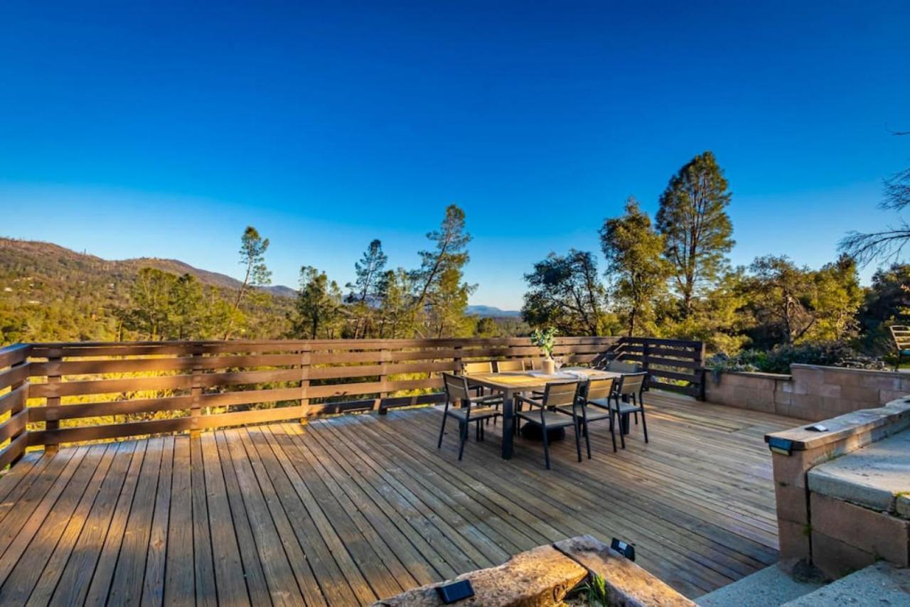 Sierra Vista Lookout Lodge With Creek, Waterfall And Waterholes, Minutes From Bass Lake And Yosemite South Gate North Fork Kültér fotó