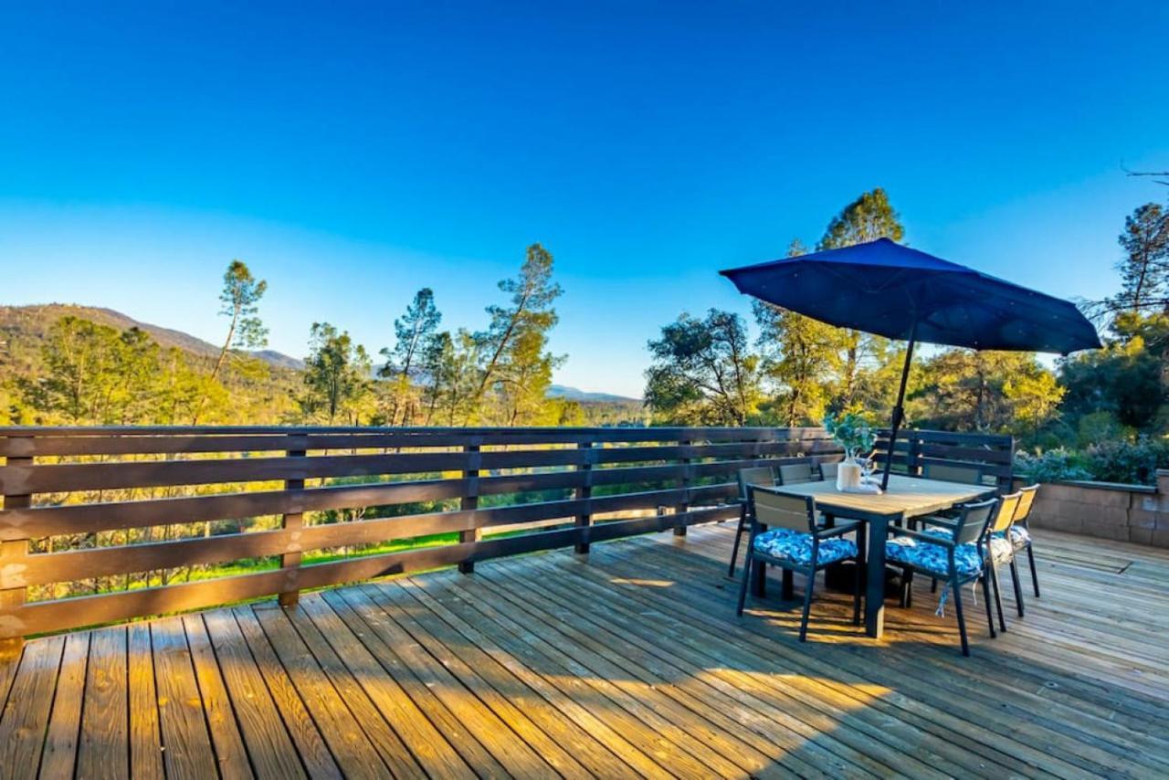 Sierra Vista Lookout Lodge With Creek, Waterfall And Waterholes, Minutes From Bass Lake And Yosemite South Gate North Fork Kültér fotó
