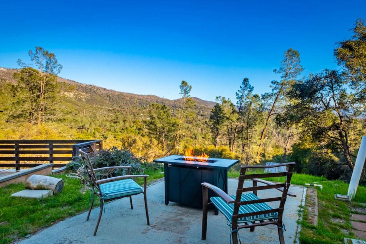 Sierra Vista Lookout Lodge With Creek, Waterfall And Waterholes, Minutes From Bass Lake And Yosemite South Gate North Fork Kültér fotó