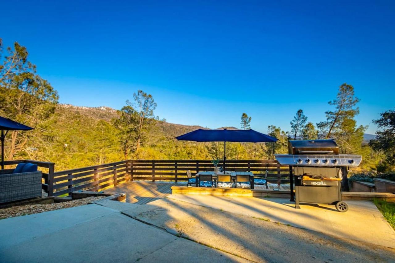Sierra Vista Lookout Lodge With Creek, Waterfall And Waterholes, Minutes From Bass Lake And Yosemite South Gate North Fork Kültér fotó