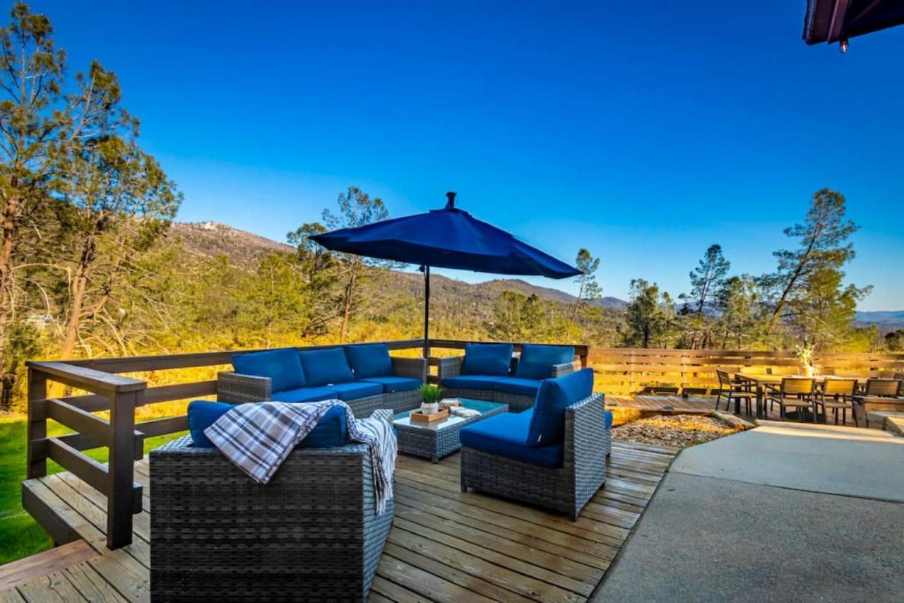 Sierra Vista Lookout Lodge With Creek, Waterfall And Waterholes, Minutes From Bass Lake And Yosemite South Gate North Fork Kültér fotó