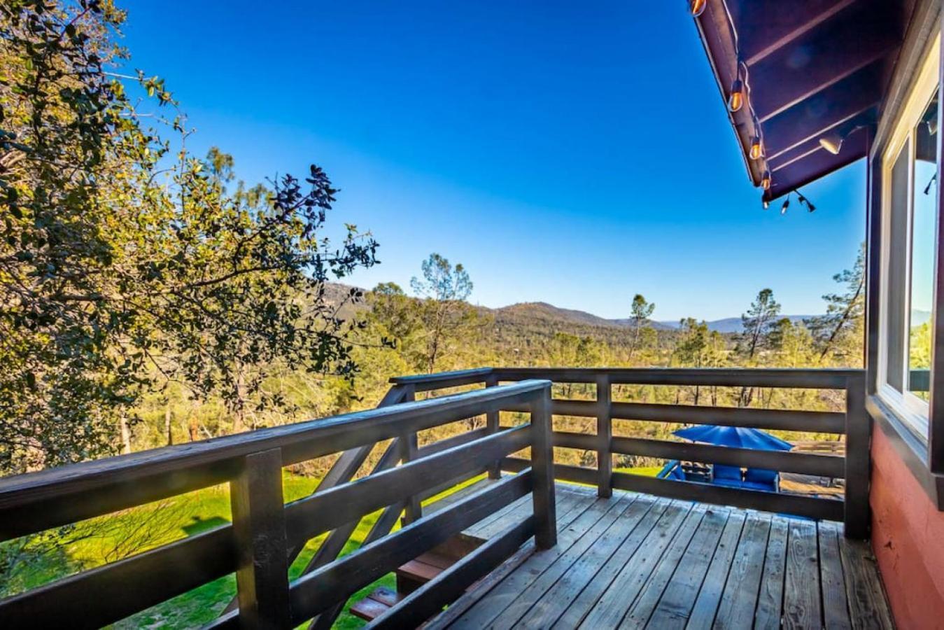 Sierra Vista Lookout Lodge With Creek, Waterfall And Waterholes, Minutes From Bass Lake And Yosemite South Gate North Fork Kültér fotó