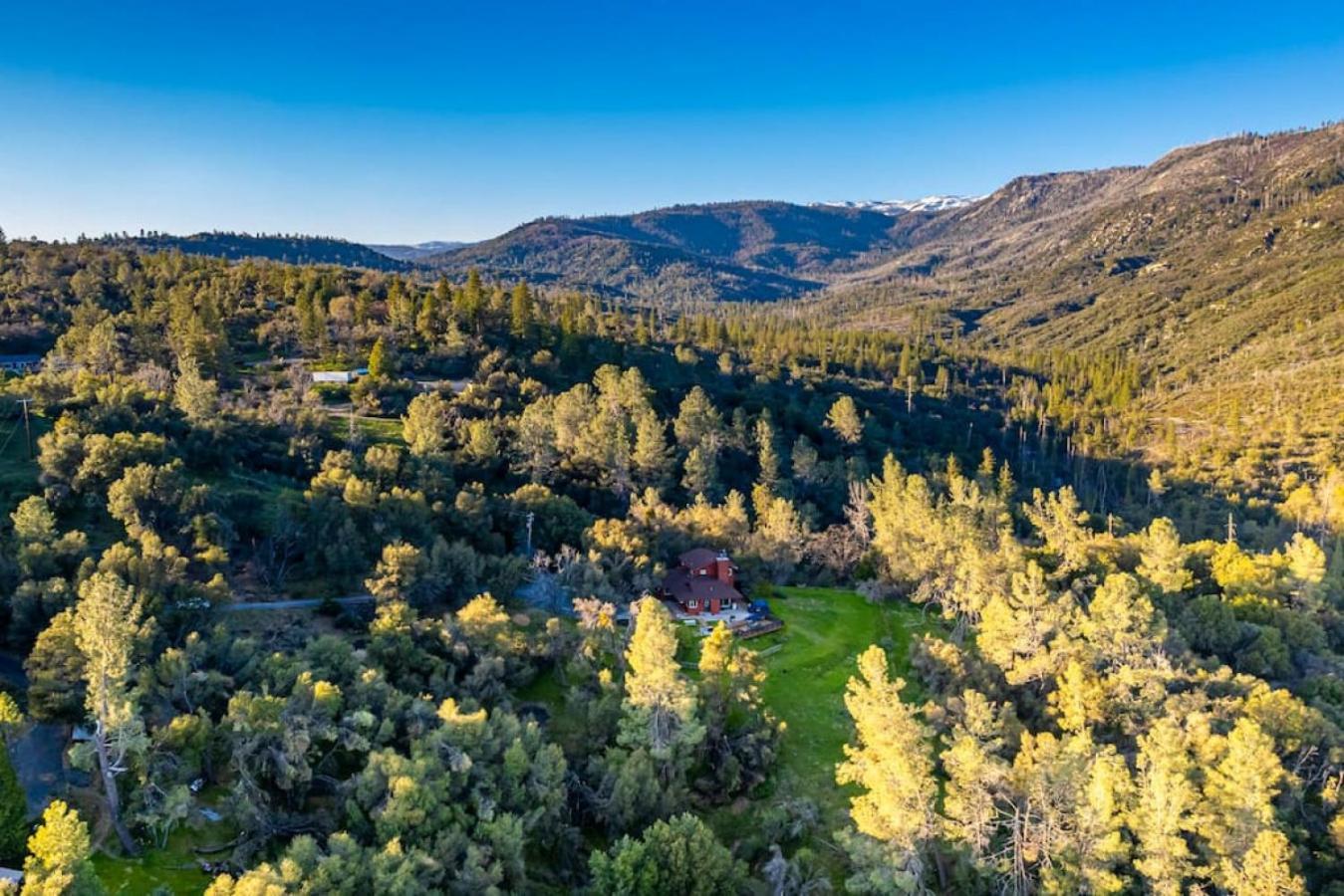 Sierra Vista Lookout Lodge With Creek, Waterfall And Waterholes, Minutes From Bass Lake And Yosemite South Gate North Fork Kültér fotó