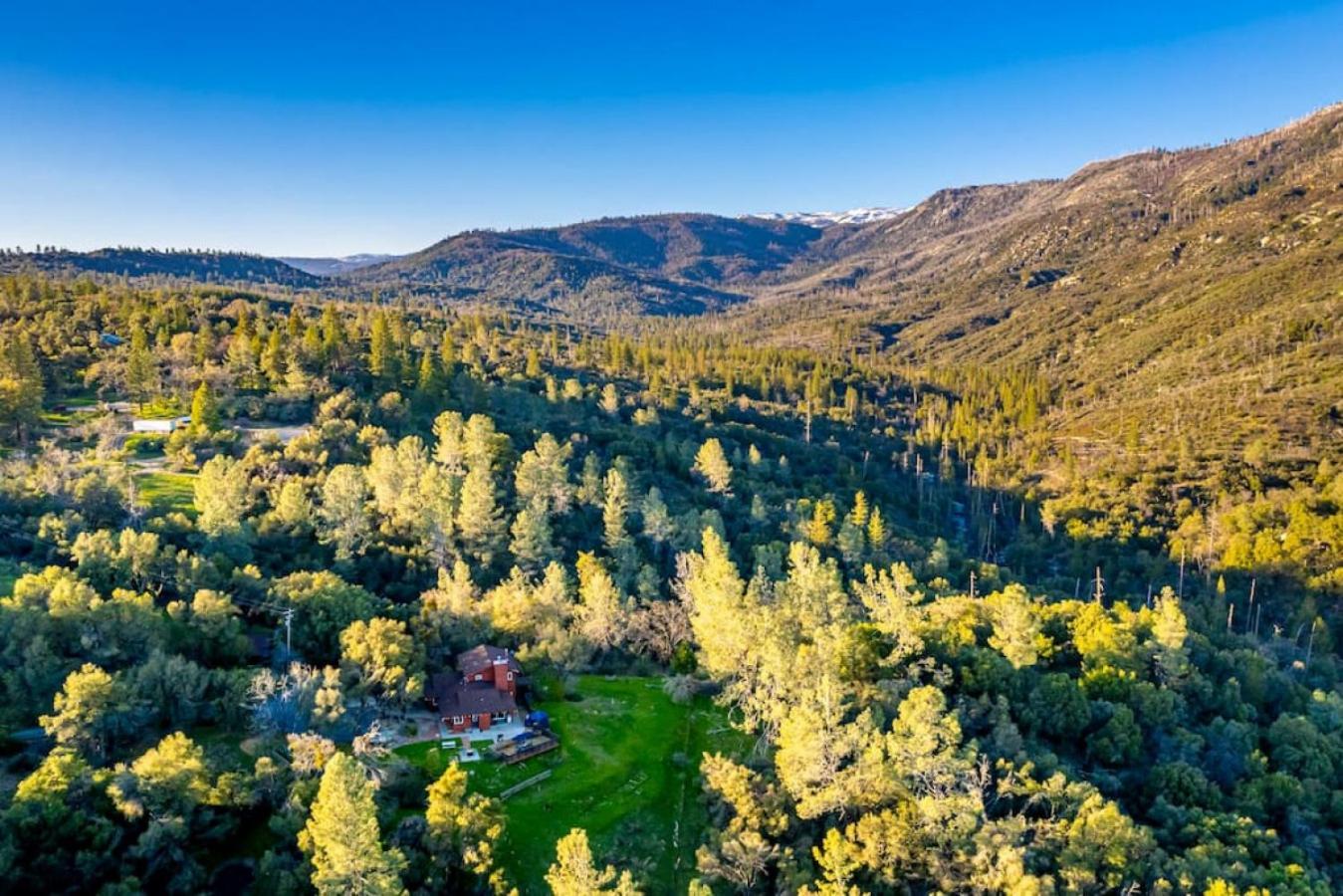 Sierra Vista Lookout Lodge With Creek, Waterfall And Waterholes, Minutes From Bass Lake And Yosemite South Gate North Fork Kültér fotó