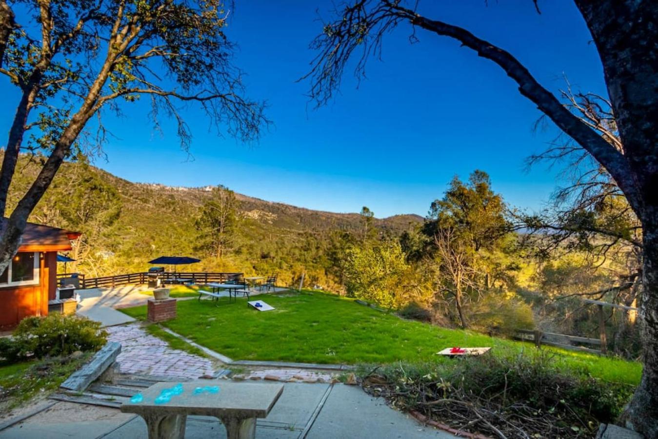 Sierra Vista Lookout Lodge With Creek, Waterfall And Waterholes, Minutes From Bass Lake And Yosemite South Gate North Fork Kültér fotó