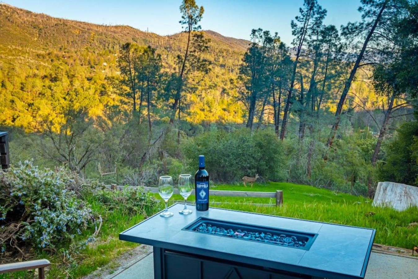 Sierra Vista Lookout Lodge With Creek, Waterfall And Waterholes, Minutes From Bass Lake And Yosemite South Gate North Fork Kültér fotó