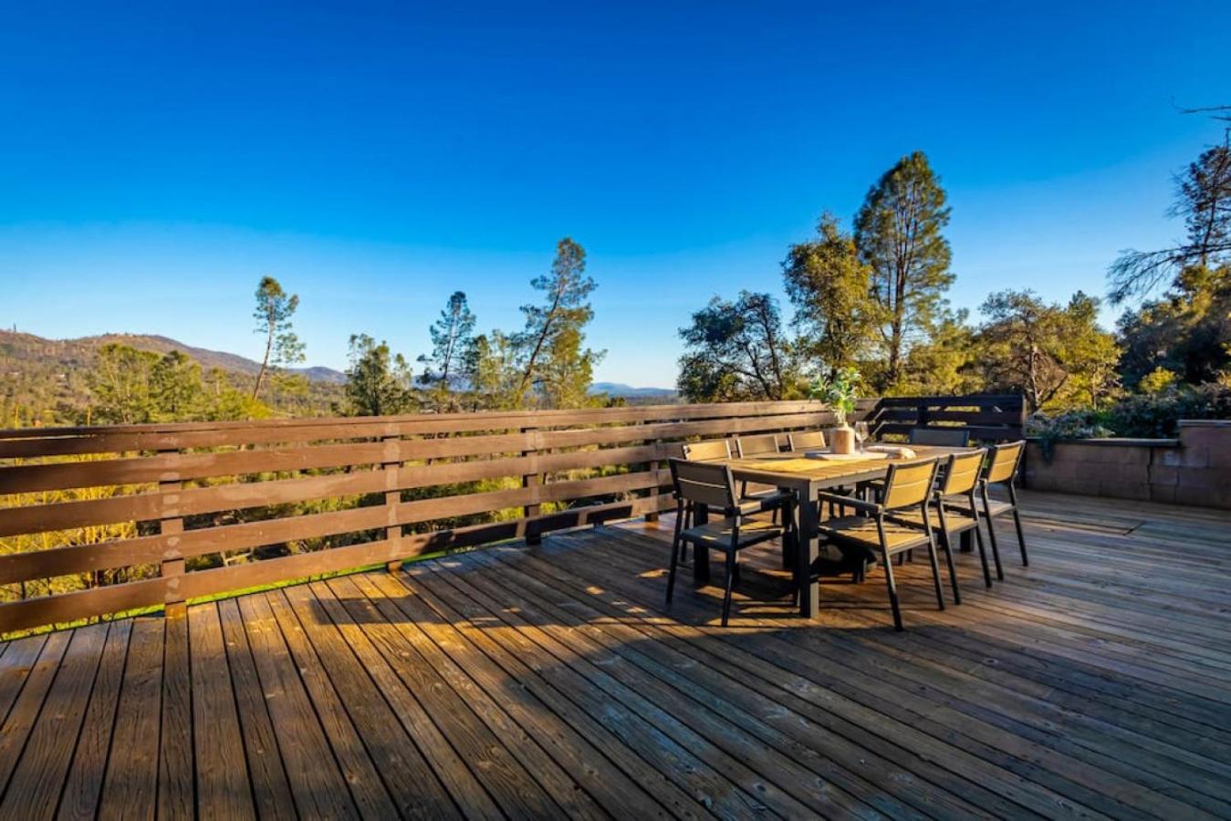Sierra Vista Lookout Lodge With Creek, Waterfall And Waterholes, Minutes From Bass Lake And Yosemite South Gate North Fork Kültér fotó