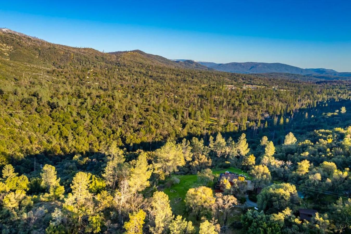 Sierra Vista Lookout Lodge With Creek, Waterfall And Waterholes, Minutes From Bass Lake And Yosemite South Gate North Fork Kültér fotó